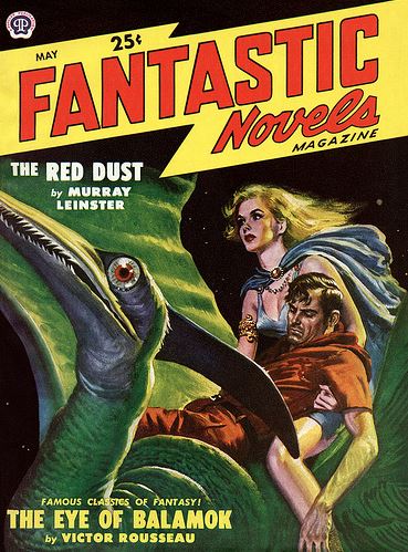 Fantastic Novels May 1949 magazine back issue Fantastic Novels magizine back copy 