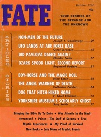 Fate October 1964 magazine back issue cover image