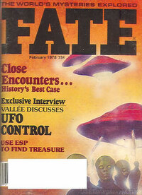 Fate February 1978 magazine back issue cover image