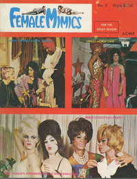 Female Mimics Vol. 1 # 5 magazine back issue