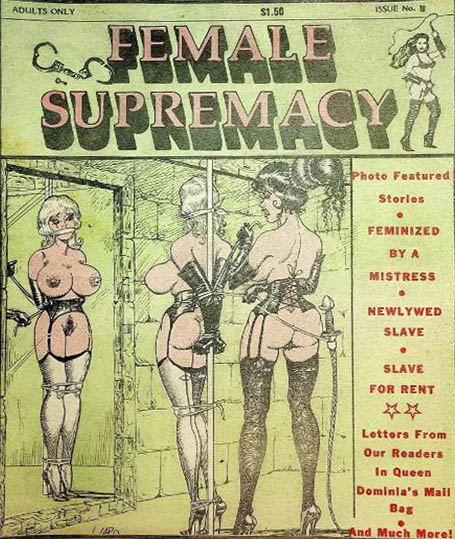 Female Supremacy # 18 magazine back issue Female Supremacy magizine back copy 