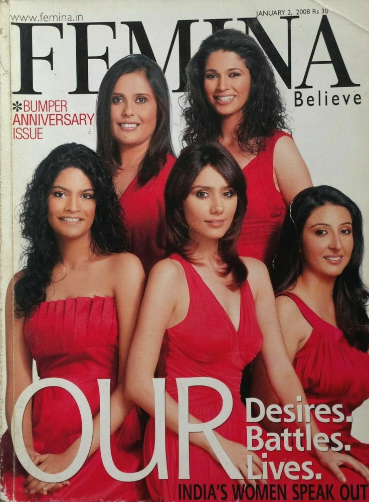 Femina January 2008, , Our Desires. Battles. Lives. Magazine, Fem