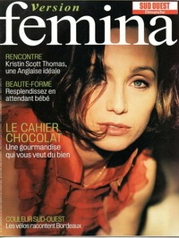 Kristen Scott magazine cover appearance Femina February 2003