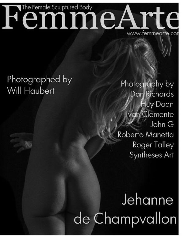 Femme Arte # 4, March 2017 magazine back issue Femme Arte magizine back copy 