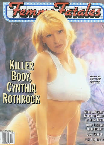 Femme Fatales Vol. 4 # 1, Summer 1995 magazine back issue Femme Fatales magizine back copy 