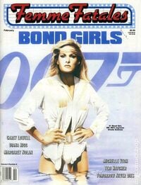 Ursula Andress magazine cover appearance Femme Fatales Vol. 6 # 8, Bond Girls