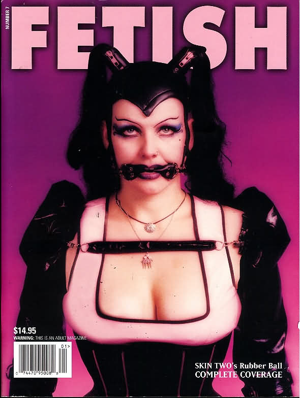 Fetish # 7 magazine back issue Fetish magizine back copy 