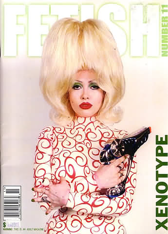 Fetish # 11 magazine back issue Fetish magizine back copy 