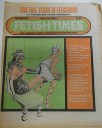 Fetish Times # 60 Magazine Back Copies Magizines Mags