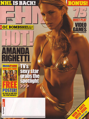 FHM # 62, November 2005 magazine back issue FHM (For Him Magazine) magizine back copy 
