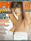 Jennifer Love Hewitt magazine cover appearance FHM # 22, June 2002
