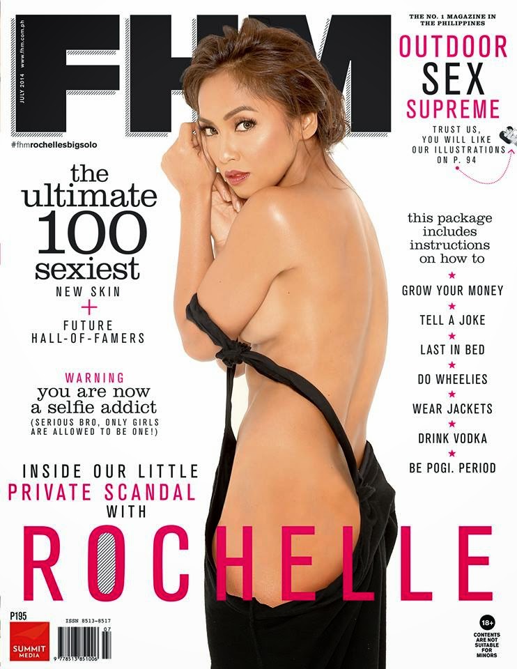 FHM (Philippines) July 2014 magazine back issue FHM (Philippines) magizine back copy 