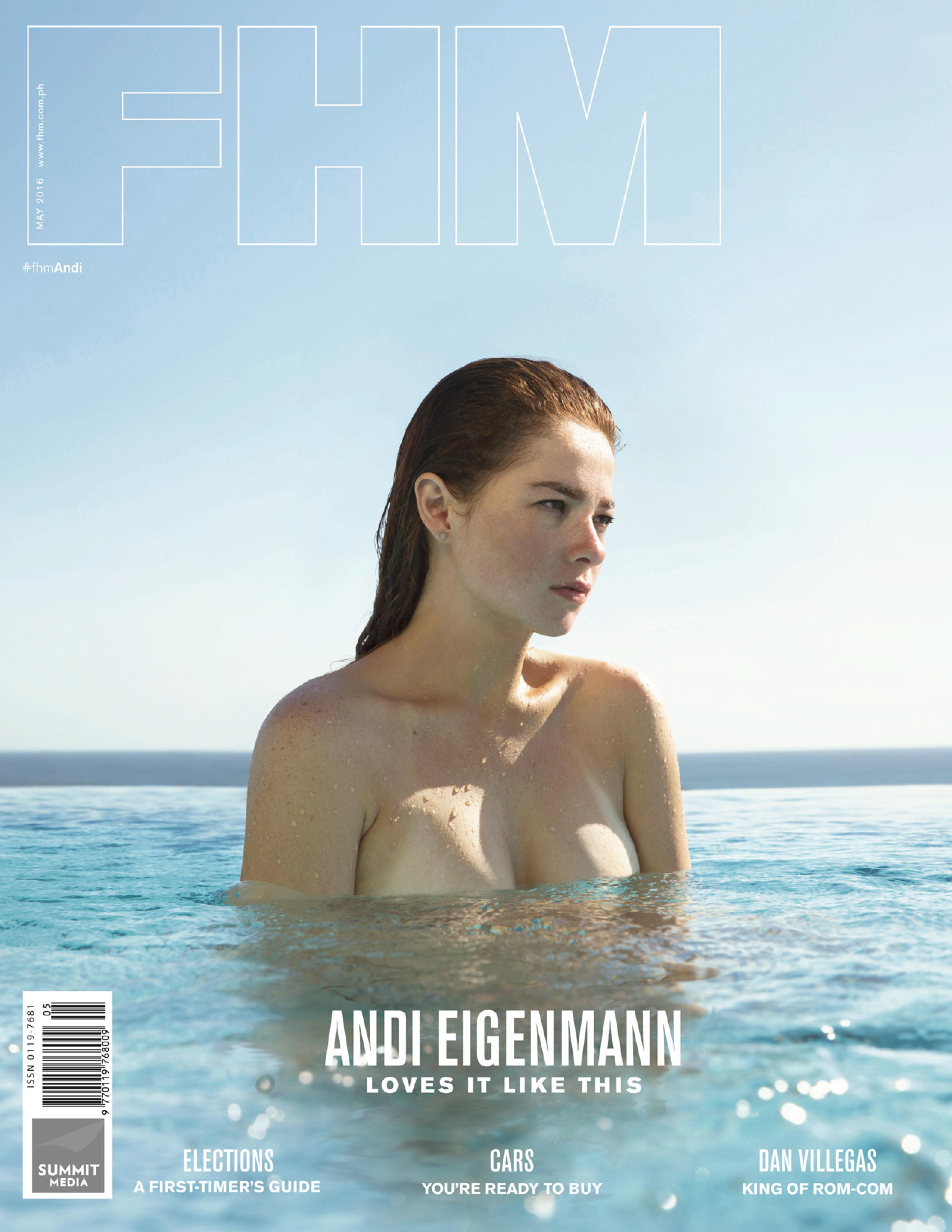 FHM (Philippines) May 2016 magazine back issue FHM (Philippines) magizine back copy 