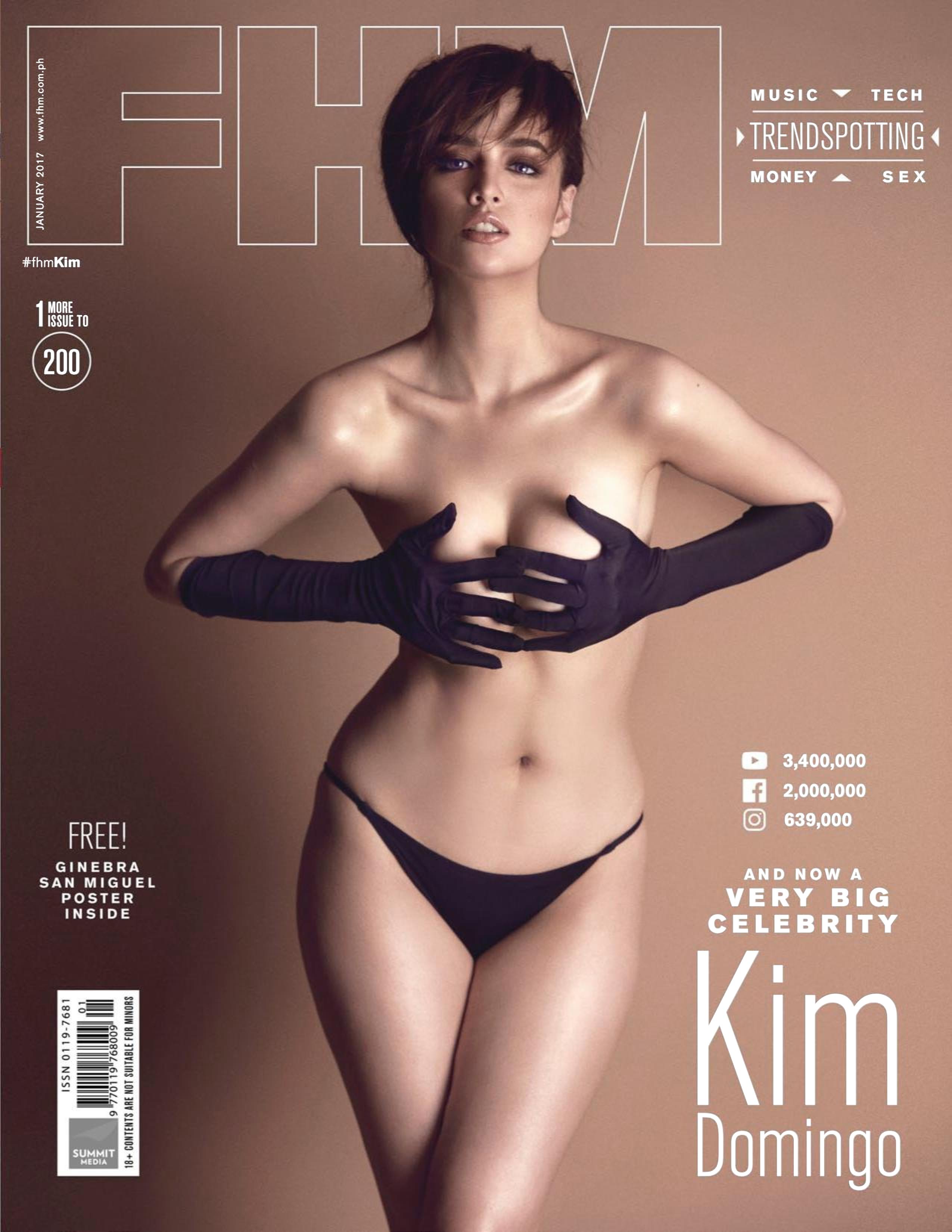 FHM (Philippines) January 2017 magazine back issue FHM (Philippines) magizine back copy 