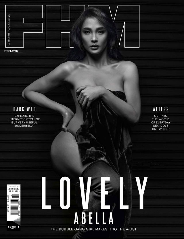 FHM (Philippines) April 2018 magazine back issue FHM (Philippines) magizine back copy 