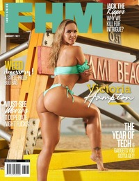 FHM (South Africa) January 2022 Magazine Back Copies Magizines Mags