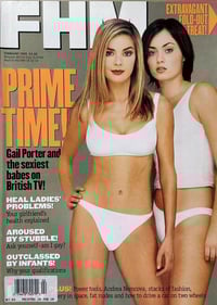 FHM UK February 1999 magazine back issue cover image