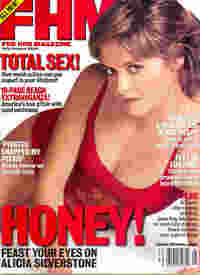 FHM UK July/August 2000 magazine back issue cover image