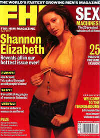 FHM UK # 10, April 2001 magazine back issue cover image
