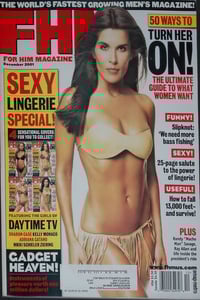 FHM UK # 17, December 2001 magazine back issue cover image