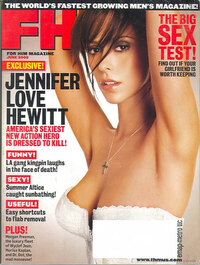 FHM UK June 2002 magazine back issue cover image