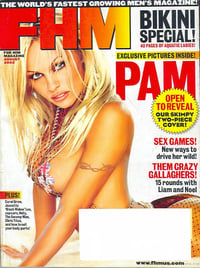 FHM UK August 2002 magazine back issue cover image