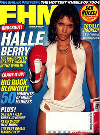 Halle Berry magazine cover appearance FHM UK November 2003
