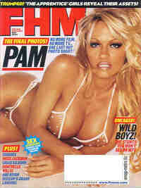 FHM UK May 2004 magazine back issue cover image