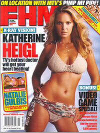 FHM UK November 2004 magazine back issue cover image