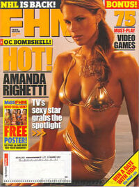 FHM UK November 2005 magazine back issue cover image