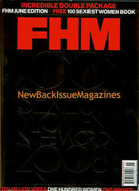 FHM UK June 2008 Magazine Back Copies Magizines Mags