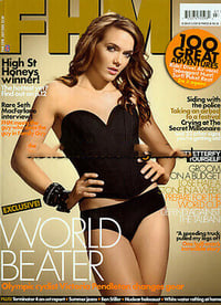 FHM UK July 2009 magazine back issue cover image
