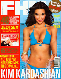 FHM UK March 2011 magazine back issue cover image