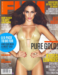 FHM UK July 2011 magazine back issue cover image