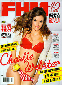 FHM UK April 2013 magazine back issue cover image