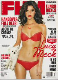 FHM UK October 2013 magazine back issue cover image