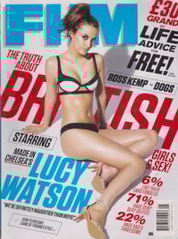FHM UK May 2014 magazine back issue cover image