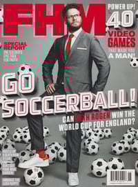 FHM UK June 2014 magazine back issue cover image