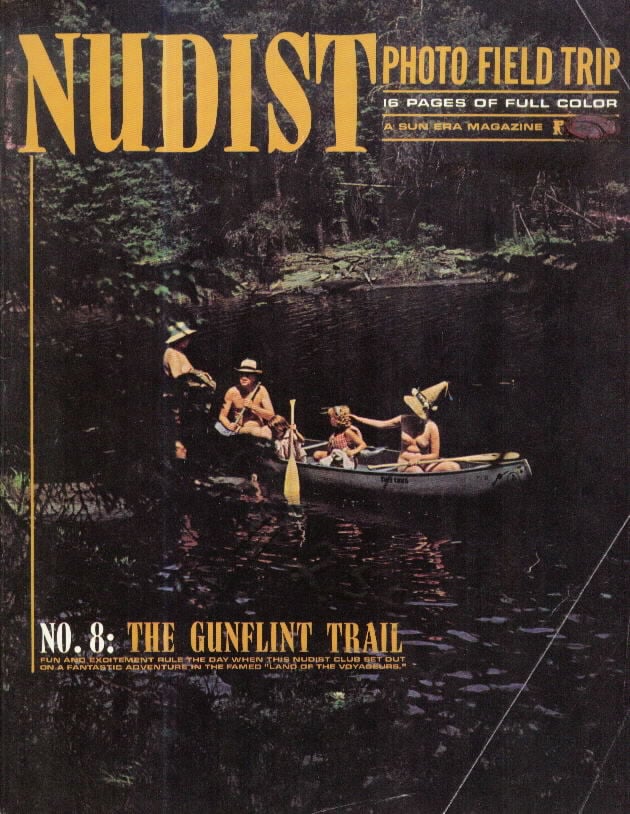 Nudist Photo Field Trip # 8 magazine back issue Nudist Photo Field Trip magizine back copy 