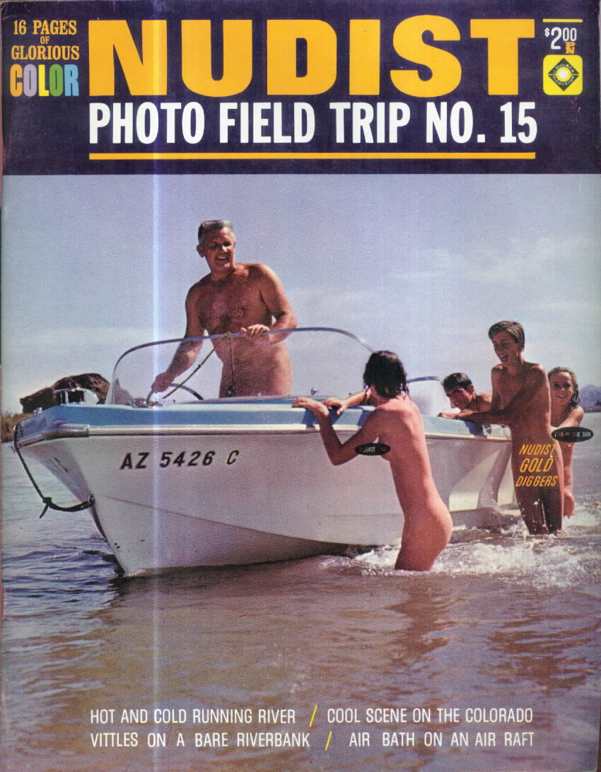 Nudist Photo Field Trip # 15 magazine back issue Nudist Photo Field Trip magizine back copy 