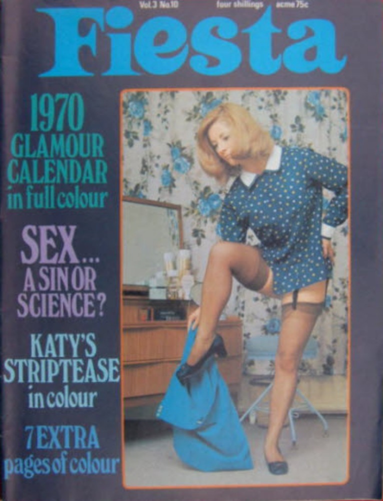 Fiesta Vol. 3 # 10, , 1970 Glamour Calendar In Full Color