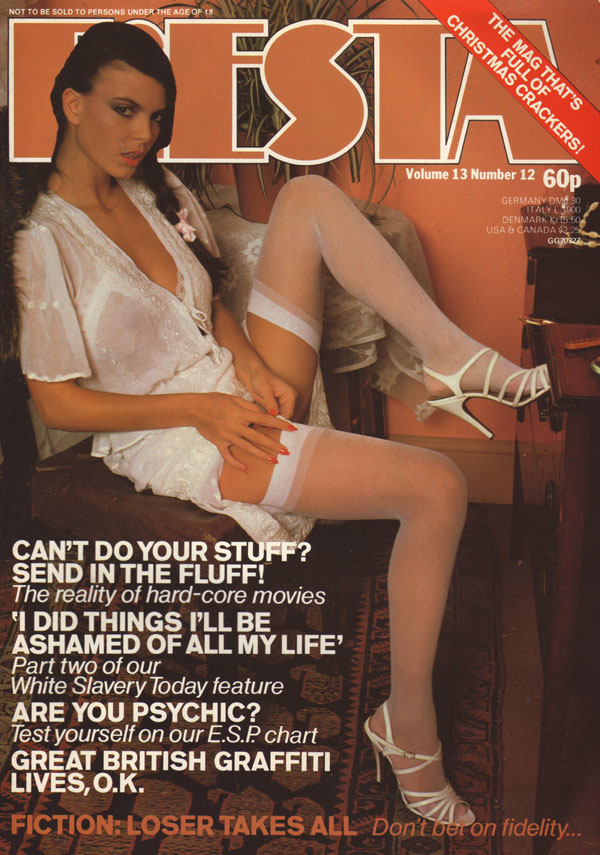 Fiesta Vol. 13 # 12 magazine back issue Fiesta magizine back copy fiesta magazine 1979 back issues british soft core porn magazine erotic pictorials hot classic 70s p