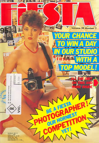 Fiesta Vol. 20 # 7 magazine back issue Fiesta magizine back copy Fiesta Vol. 20 # 7 British Softcore Pornographic Magazine Back Issue Published in the UK by Galaxy Publications Ltd. Your Chance To Win A Day.