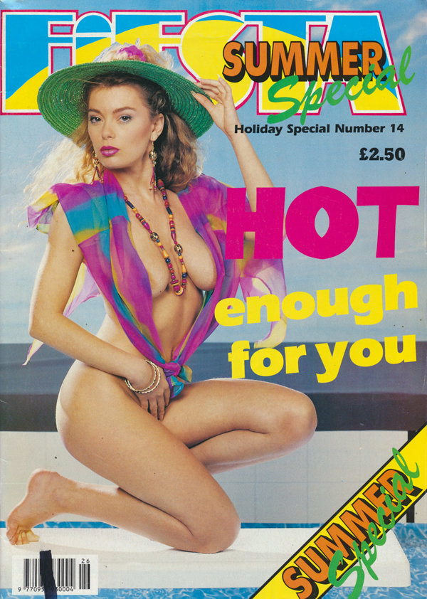 Fiesta Vol. 25 # 14 - Summer Special magazine back issue Fiesta magizine back copy Fiesta Vol. 25 # 14 - Summer Special British Softcore Pornographic Magazine Back Issue Published in the UK by Galaxy Publications Ltd. Covergirl Marion Photographed by James Freeman.