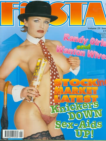 Fiesta Vol. 29 # 9 magazine back issue Fiesta magizine back copy Fiesta Vol. 29 # 9 British Softcore Pornographic Magazine Back Issue Published in the UK by Galaxy Publications Ltd. Randy Girls And Wanton Wives.