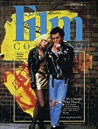 David Byrne magazine pictorial Film Comment September/October 1986