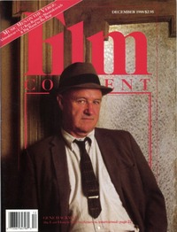 Film Comment November/December 1988 Magazine Back Copies Magizines Mags
