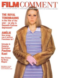 Film Comment November/December 2001 magazine back issue cover image