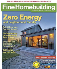 Denise Matthews magazine cover appearance Fine Homebuilding June/July 2015