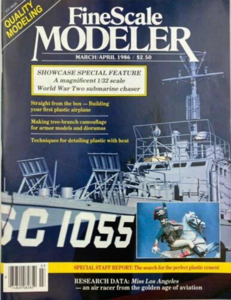 Finescale Modeler March April 1986 Showcase Special Feature Ma Finescale Modeler March April 1986 Showcase Special Feature Ma